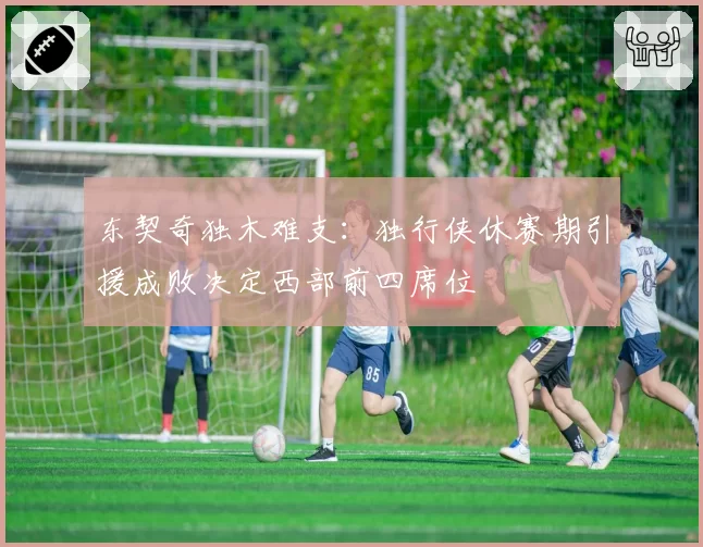 东契奇独木难支:独行侠休赛期引援成败决定西部前四席位